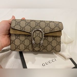 Authentic Gucci super mini Dionysus